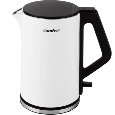 COMFEE' 1.5L Double Wall Electric Kettle 1500W