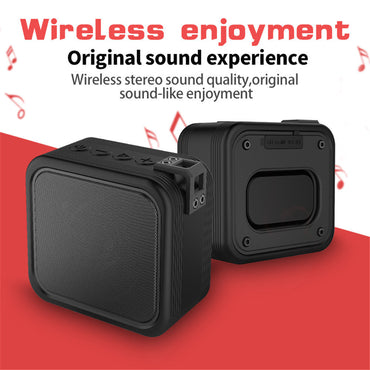 Mini Bluetooth Speaker Portable 5W TWS Wireless Loudspeakers Better Bass 24-Hour Playtime surround Waterproof Outdoor Speakers Box
