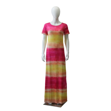 Casual Gradient Maxi Dress