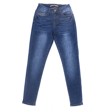 High quality skinny elastic women Jeans high waist pencil jeans long