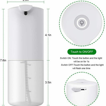 Automatic Sensor Soap Dispenser Touchless Liquid Soap Portable Rechargeable