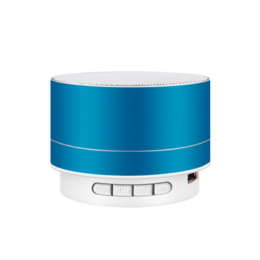 A10 metal bluetooth audio mobile computer notebook subwoofer mini cannon wireless card small speaker colorful lighting