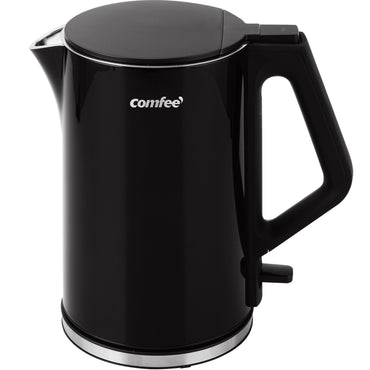COMFEE' 1.5L Double Wall Electric Kettle 1500W