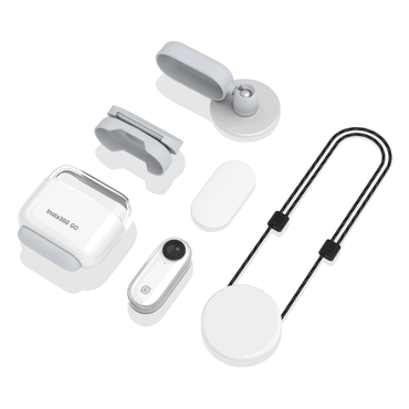 Insta360 GO Sports & Action Video Camera 20grams Weight with FlowState Stabilization Wearable Mount Anywhere Timelapse Hyperlapse Barrel Roll SlowMotion Auto Editing IPX4 Water Resistant