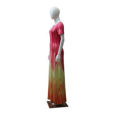 Casual Gradient Maxi Dress