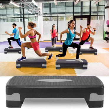 Free shipping New 27'' Fitness Aerobic Step Adjust 4
