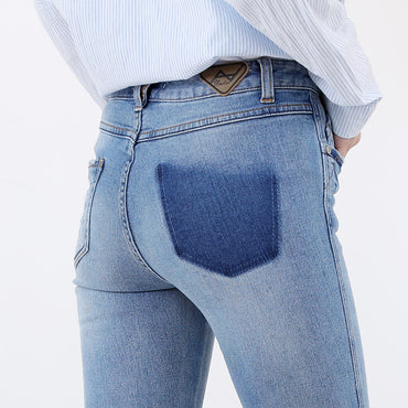 Basic Women Skinny Jeans Slim fit elastic High Waist Ladies' jeans fit