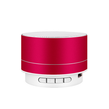 A10 metal bluetooth audio mobile computer notebook subwoofer mini cannon wireless card small speaker colorful lighting