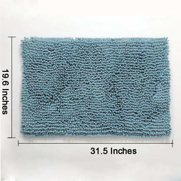 Soft Microfiber Non-Slip Bath Mats for Bathroom Bathtub Shower Washable Absorbent Bath Rugs, Machine Washable - 31