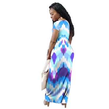 Casual Gradient Maxi Dress