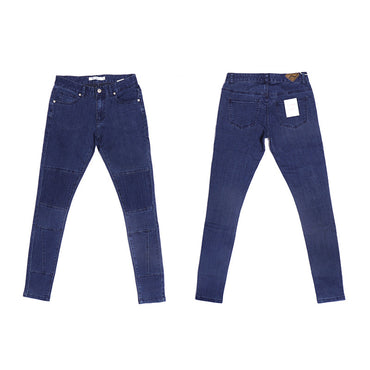 ladies slub stretch jeans women jeans skinny high waist long jeans