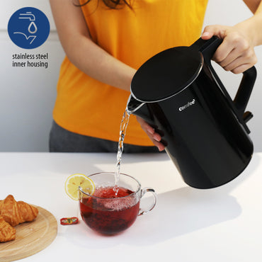 COMFEE' 1.5L Double Wall Electric Kettle 1500W