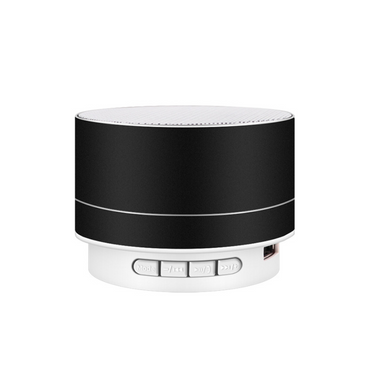 A10 metal bluetooth audio mobile computer notebook subwoofer mini cannon wireless card small speaker colorful lighting