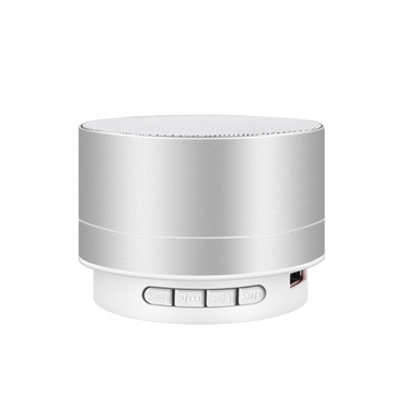 A10 metal bluetooth audio mobile computer notebook subwoofer mini cannon wireless card small speaker colorful lighting