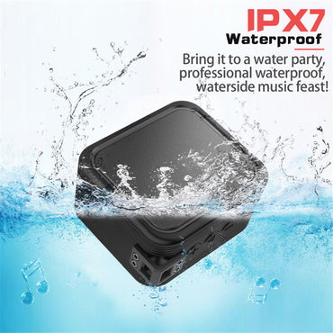 Mini Bluetooth Speaker Portable 5W TWS Wireless Loudspeakers Better Bass 24-Hour Playtime surround Waterproof Outdoor Speakers Box
