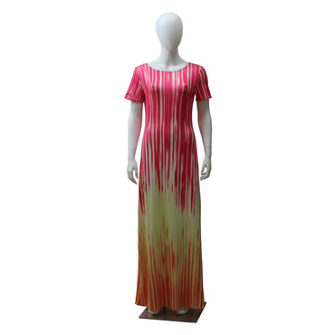 Casual Gradient Maxi Dress