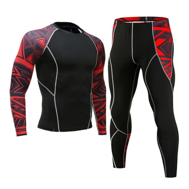 3 Pcs/Set Men's Tracksuit Gym Fitness Compression Sports Suit Clothes Running Jogging Sport Wear Exercise Workout Tights
