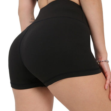 SVOKOR Workout Fitness Shorts Seamless Biker Shorts Women High Waist Female Clothing Push Up Short Elasticity Breathable