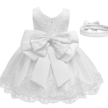 Girls First Birthday Dress for Newborn Baby Toddler Princess Carnival Dresses Kids Girl Party Prom Gown Vestidos Dress Girl