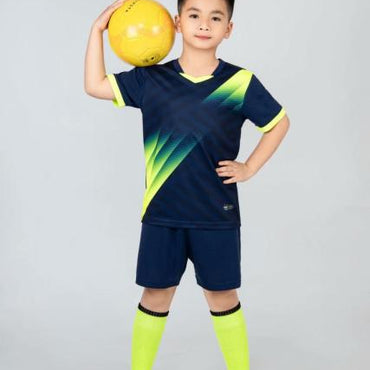2020 Kids football Uniforms boys girl soccer Jerseys Custom child Soccer Jersey Set Sportswear t-shirt sports suit new style