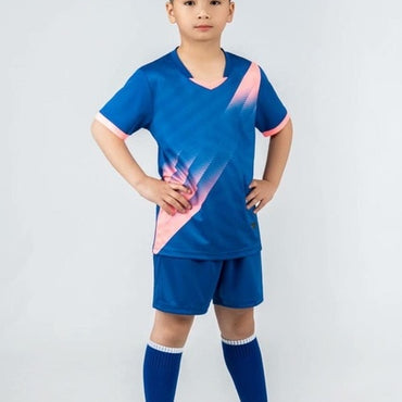 2020 Kids football Uniforms boys girl soccer Jerseys Custom child Soccer Jersey Set Sportswear t-shirt sports suit new style