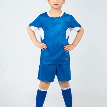 2020 Kids football Uniforms boys girl soccer Jerseys Custom child Soccer Jersey Set Sportswear t-shirt sports suit new style