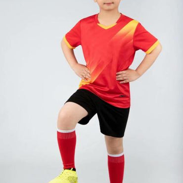 2020 Kids football Uniforms boys girl soccer Jerseys Custom child Soccer Jersey Set Sportswear t-shirt sports suit new style