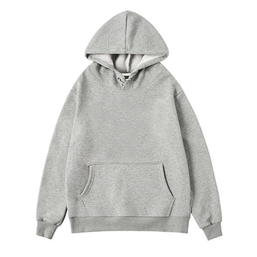 Aachoae Women Unisex Couple Hoodies Sweatshirt Fleece 100% Cotton Tracksuit Sweatshirt 2020 Winter Casual Loose Jumper Plus Size