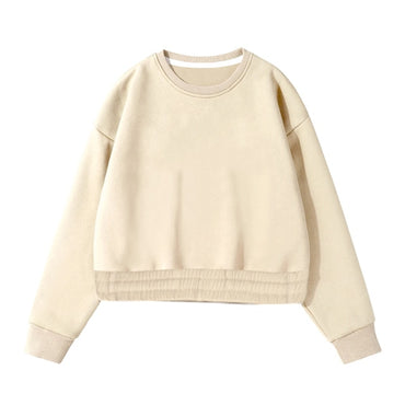 Aachoae Women Unisex Couple Hoodies Sweatshirt Fleece 100% Cotton Tracksuit Sweatshirt 2020 Winter Casual Loose Jumper Plus Size