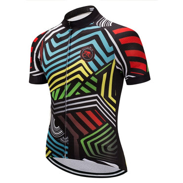 Weimostar 2021 Summer Men's Cycling Jersey Shirt Racing Sport Bicycle Shirt Ropa Ciclismo Pro Team MTB Bike JerseyCycling Wear