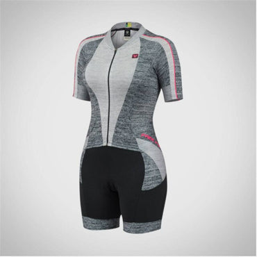 2020 Women's Triathlon Short Sleeve Cycling Jersey Sets Skinsuit Maillot Ropa Ciclismo Bicycle Clothing Bike Clothes Go Jumpsuit