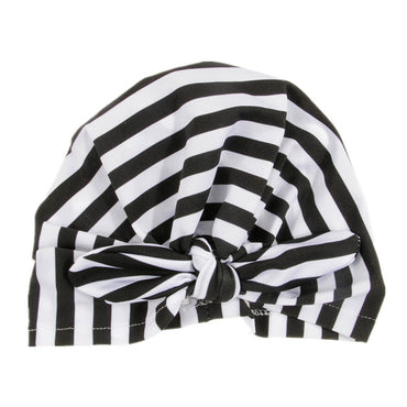 Nishine Baby Turban Hat with Bow Children Hats Cotton Blend Newborn Beanie Top Knot Caps Kids Headwear Photo Props Shower Gift