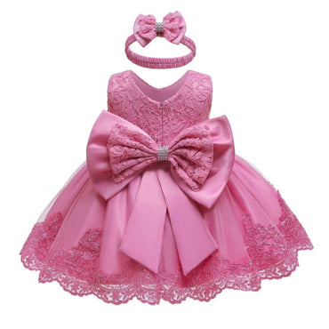 Girls First Birthday Dress for Newborn Baby Toddler Princess Carnival Dresses Kids Girl Party Prom Gown Vestidos Dress Girl