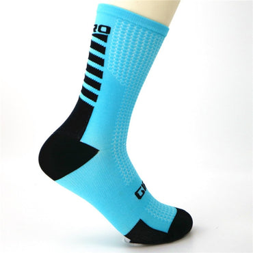 2021 Men Women Sport Cycling Riding Socks Colorful Coolmax Basketball Climbing Camping Running Socks