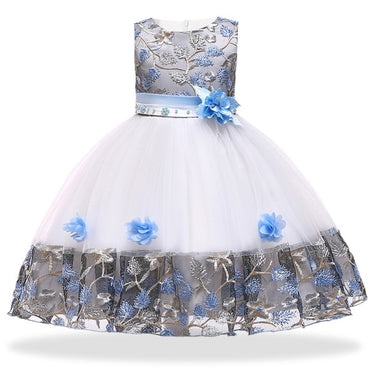 Children's Dresses Flower Girls Wedding Dress Kids Prom Dresses For Girls Elegant Baby Clothes Summer Princess Party Vestidos 8Y