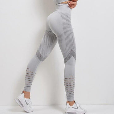 Women's Sportswear Yoga Set Workout Clothes Athletic Wear Sports Gym Fitness suits High Waist Hollow Leggings +Sport Bra