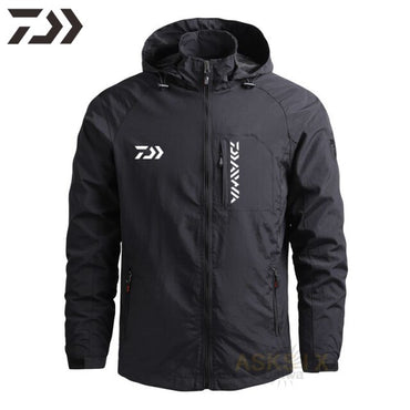 New Men's Spring Thin Hoodie Breathable Quick Dry Fishing Jacket Daiwa Sun Protection Outdoor Sport Fishing Clothe Daiwa Wear
