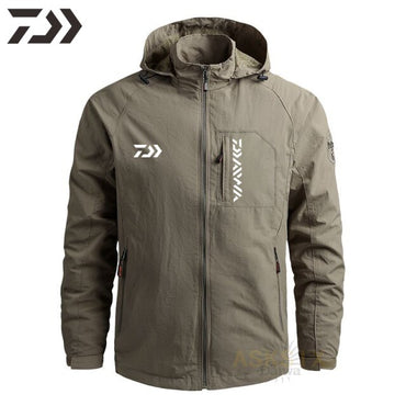 New Men's Spring Thin Hoodie Breathable Quick Dry Fishing Jacket Daiwa Sun Protection Outdoor Sport Fishing Clothe Daiwa Wear