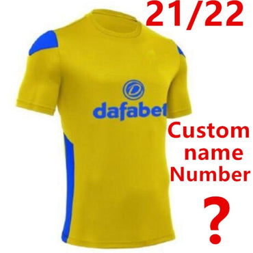 20 21 CADIZ CF 8 Alex Soccer Jersey 10 Perela 20 Carcelen 7 Salvi 16 Cala 12 Cala 12 Bodiger Jurado Football Kits de chemise