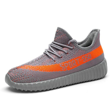 Airavata Unisex Men's and Women's Coconut Couple Lace Up Lightweight Fly Woven Mesh Casual Sport Shoes Running Sneakers Fashion