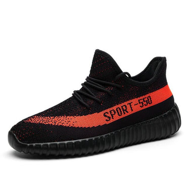 Airavata Unisex Men's and Women's Coconut Couple Lace Up Lightweight Fly Woven Mesh Casual Sport Shoes Running Sneakers Fashion