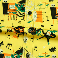 Men's Funky Hawaiian Printed Shirts Floral Short Sleeve Casual Button Down Shirt