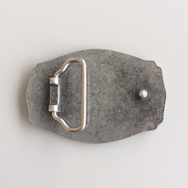 Western Zinc alloy Leather Belt Buckle Vintage Motorcycle girl Pattern