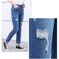 Custom Ropa De Mujer Pant Women Denim Skinny Calca Feminina Pantalone Lady Femme Stretch Fringe Women Jeans