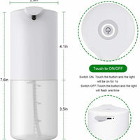 Automatic Sensor Soap Dispenser Touchless Liquid Soap Portable Rechargeable