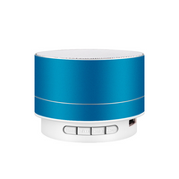 A10 metal bluetooth audio mobile computer notebook subwoofer mini cannon wireless card small speaker colorful lighting