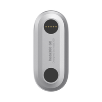 Insta360 GO Sports & Action Video Camera 20grams Weight with FlowState Stabilization Wearable Mount Anywhere Timelapse Hyperlapse Barrel Roll SlowMotion Auto Editing IPX4 Water Resistant