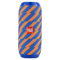 TG117 Cloth Art Bluetooth speaker outdoor waterproof subwoofer double diaphragm high quality portable insert cartoon speaker