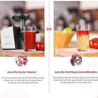 Koios B5100 Masticating Juicer with Reversible and Quiet Motor