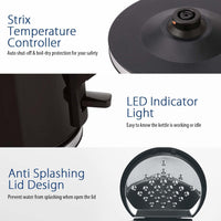 COMFEE' 1.5L Double Wall Electric Kettle 1500W